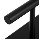 Friseurhocker L008B Schwarz 2