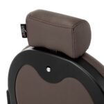 Friseurstuhl Gabbiano Niccolo Braun Knopflos 15