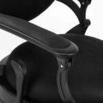 Friseurstuhl Gabbiano Niccolo Schwarz Knopflos 8