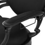 Friseurstuhl Gabbiano Niccolo Schwarz Knopflos 9