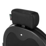 Friseurstuhl Gabbiano Niccolo Schwarz Knopflos 15