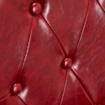 Friseurstuhl Präsident Rot 17