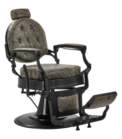 Friseurstuhl President Old Leather Green