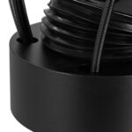 Friseurwaschanlage Modena Schwarz 6