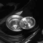 Friseurwaschanlage Modena Schwarz 10