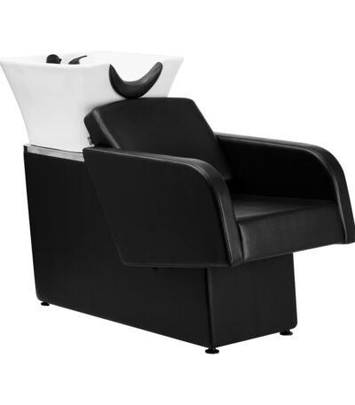 Friseurwaschanlage Turyn Schwarz