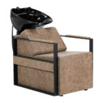 Friseurwaschbecken Modena Schwarz Antik