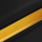 Gabbiano Acri Friseurstuhl Gold – Schwarz 6