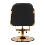 Gabbiano Acri Friseurstuhl Gold – Schwarz 3