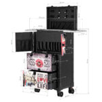 Gabbiano Barbierhelfer C12 Schwarz 16