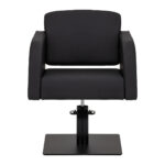 Gabbiano Elda Friseurstuhl Schwarz 1