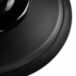 Gabbiano Francesco Friseurstuhl In Graphit Mit Gebürstetem Schwarzem Gestell 12