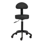 Gabbiano Friseurhocker D026 Schwarz 1