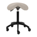 Gabbiano Friseurhocker D032 Grau-Beige 1