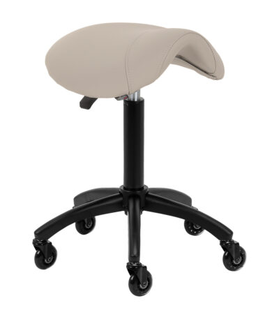 Gabbiano Friseurhocker D032 Grau-Beige