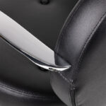 Gabbiano Friseurstuhl Asti Schwarz 4