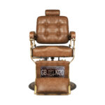Gabbiano styling chair Boss Old Leather light brown 1