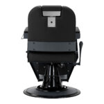 Gabbiano Friseurstuhl Bruno Mit Graphitgestell, Schwarz - Bild 5