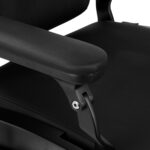 Gabbiano Friseurstuhl Francesco Schwarz Schwarz 5