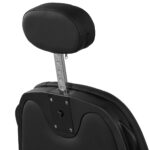 Gabbiano Friseurstuhl Francesco Schwarz Schwarz 10