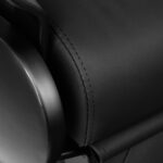 Gabbiano Friseurstuhl Francesco Schwarz Schwarz 12