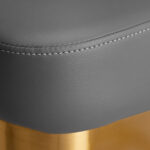 Gabbiano Friseurstuhl Granda Goldgrau 6