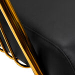 Gabbiano Friseurstuhl Lille Gold Schwarz 4