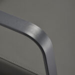 Gabbiano Friseurstuhl Porto Grau Grau 4