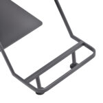 Gabbiano Friseurstuhl Porto Grau Schwarz 7