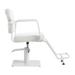 Gabbiano Friseurstuhl Porto Weiß Weiß 3