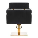 Gabbiano Friseurstuhl Toledo Gold Schwarz 3