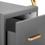 Gabbiano Friseurwagen Solo Gold Grau 5