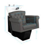 Gabbiano Friseurwaschanlage Berlin Grau 1