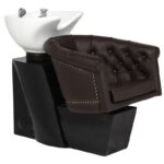 Gabbiano hairdressing salon wash London Brown