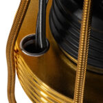 Gabbiano Friseurwaschanlage Marcus Gold Schwarz 8