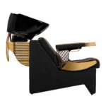 Gabbiano Friseurwaschanlage Marcus Gold Schwarz 1