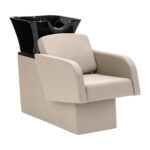 Gabbiano Friseurwaschbecken Elda Grau Und Beige