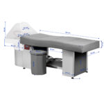 Gabbiano Head Spa 017 Haarwaschbett Grau 16