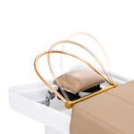 Gabbiano Head Spa 017B Haarwaschliege Beige 6