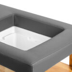 Gabbiano Head Spa Bali Haarwaschbett Grau 11