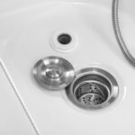 Gabbiano Head Spa Bali Haarwaschliege Weiß 10