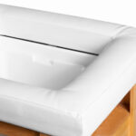 Gabbiano Head Spa Bali Haarwaschliege Weiß 12