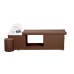 Gabbiano Head Spa Malediven Haarwäsche Bett Braun 3