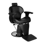 Gabbiano Igor Black Friseurstuhl
