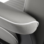 Gabbiano Levi Friseurstuhl Mit Schwarzem Gestell