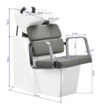 Gabbiano Porto Haarwascheinheit Grau 10