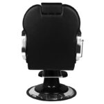 Gabbiano Schwarzer Tiziano Friseurstuhl 4