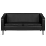 Gabbiano Sofa Für Wartezimmer Bm18003 Schwarz 1
