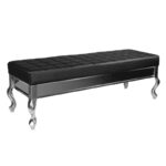 Gabbiano Sofa Für Wartezimmer F011 Schwarz