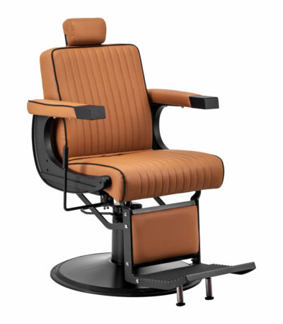 Gabbiano Visionerio Friseurstuhl Hellbraun